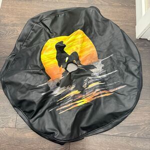 Jeep Mermaid Tire Cover Camera Cutout